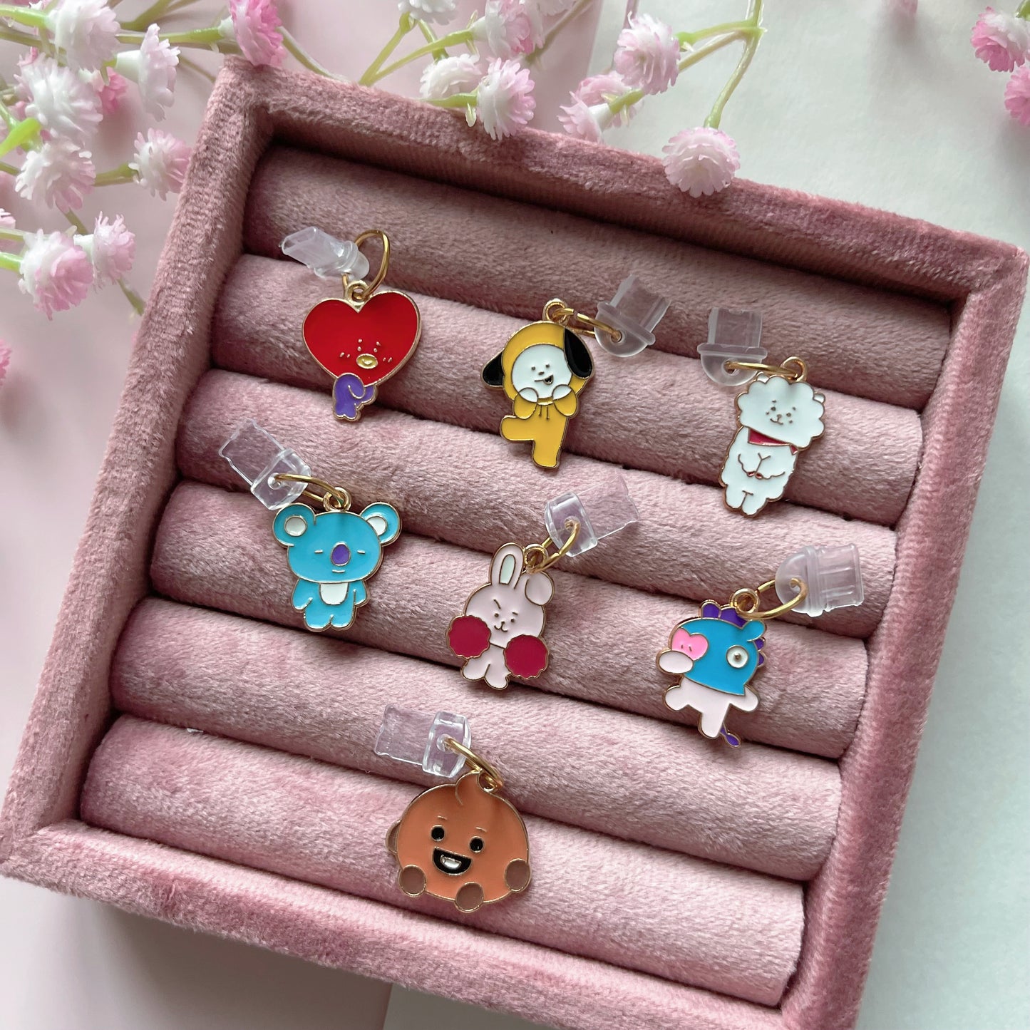BT21 Charms Phone Dust Plug