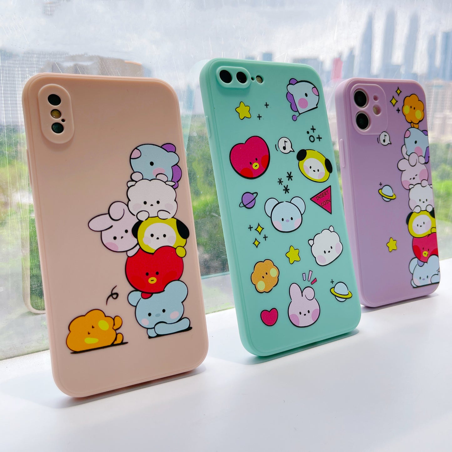 BT21 Silicone Phone Case Tsuvishop K-pop