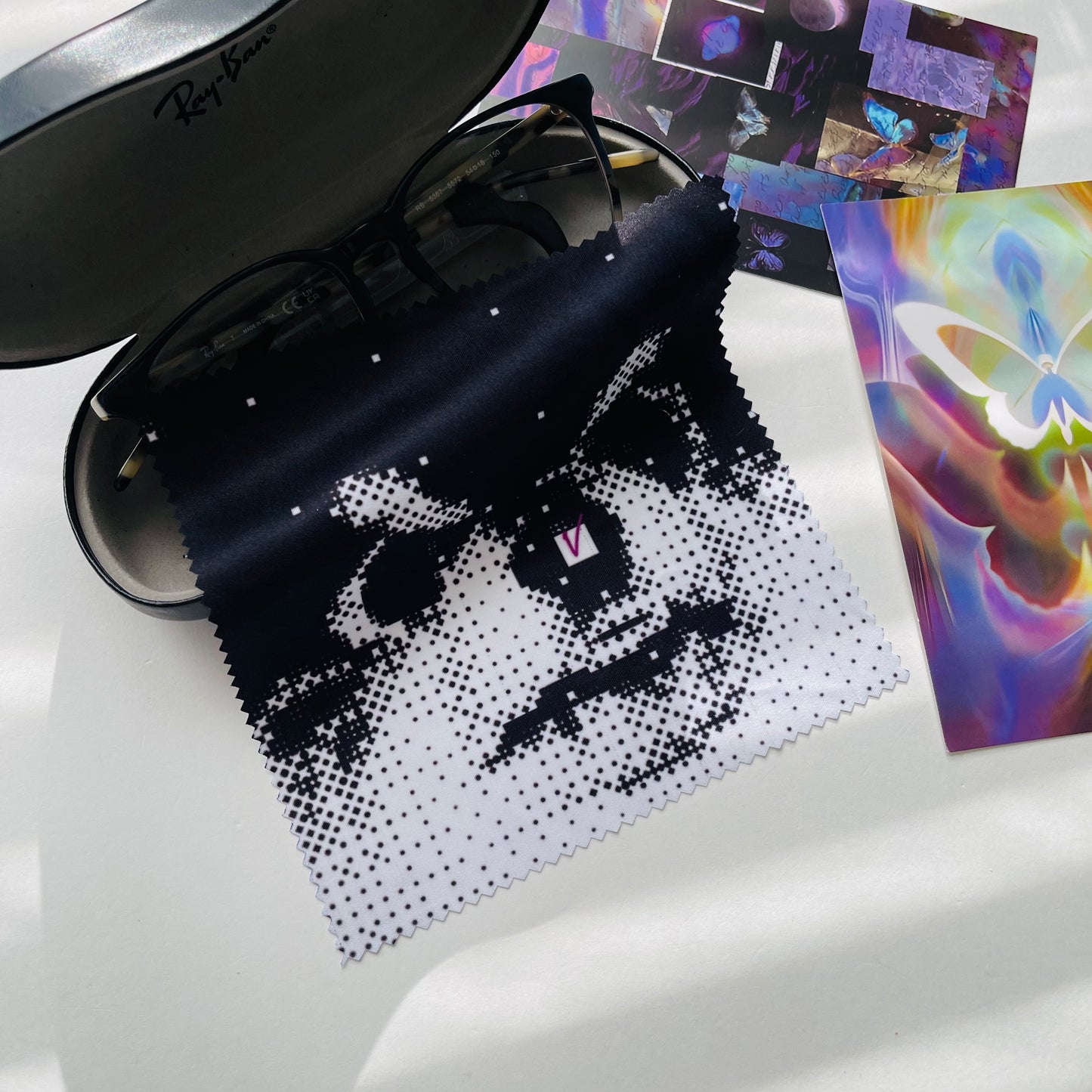 BTS V Layover Microfibre Lens Cleaning Cloth