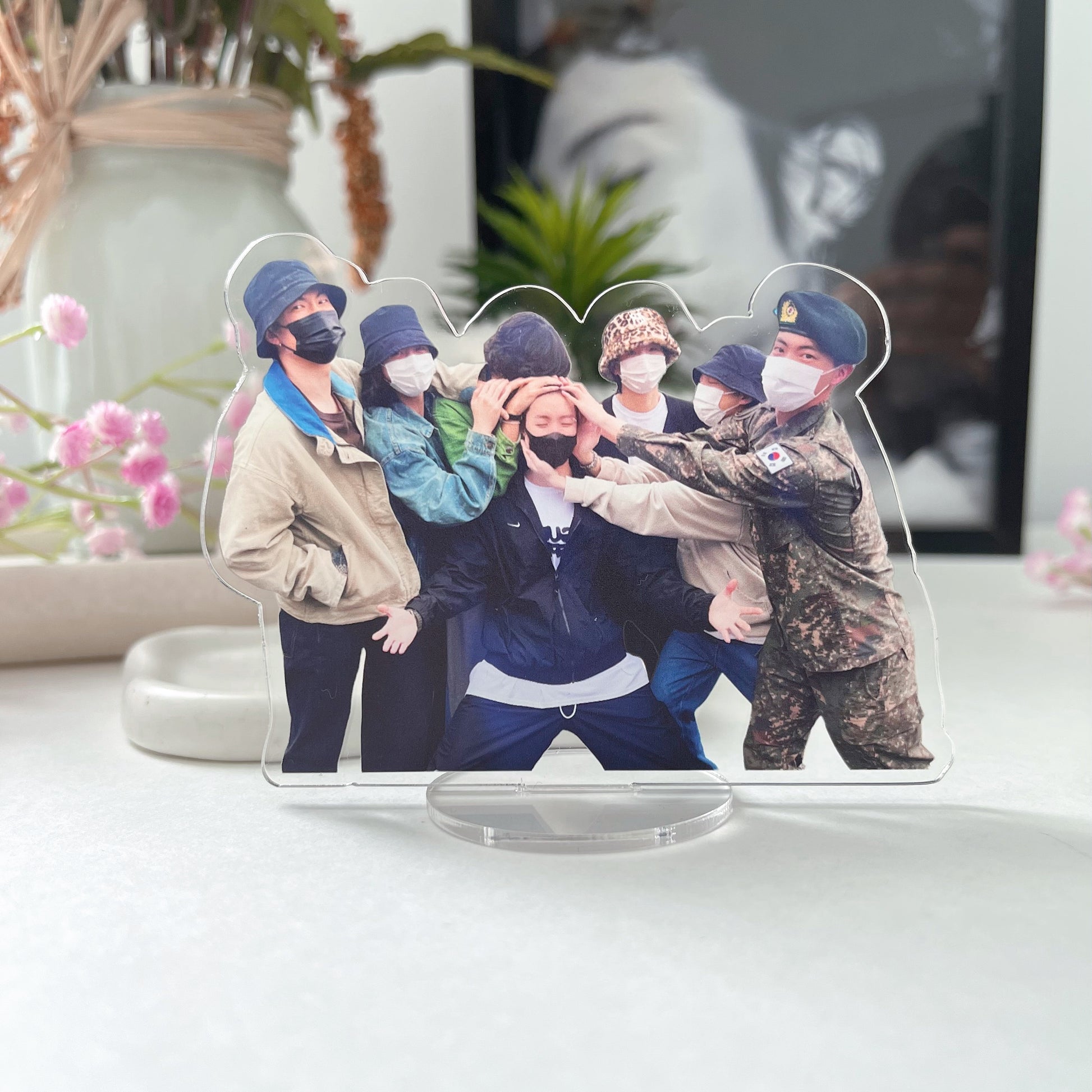 Tsuvishop BTS Military Enlistment Acrylic Stand