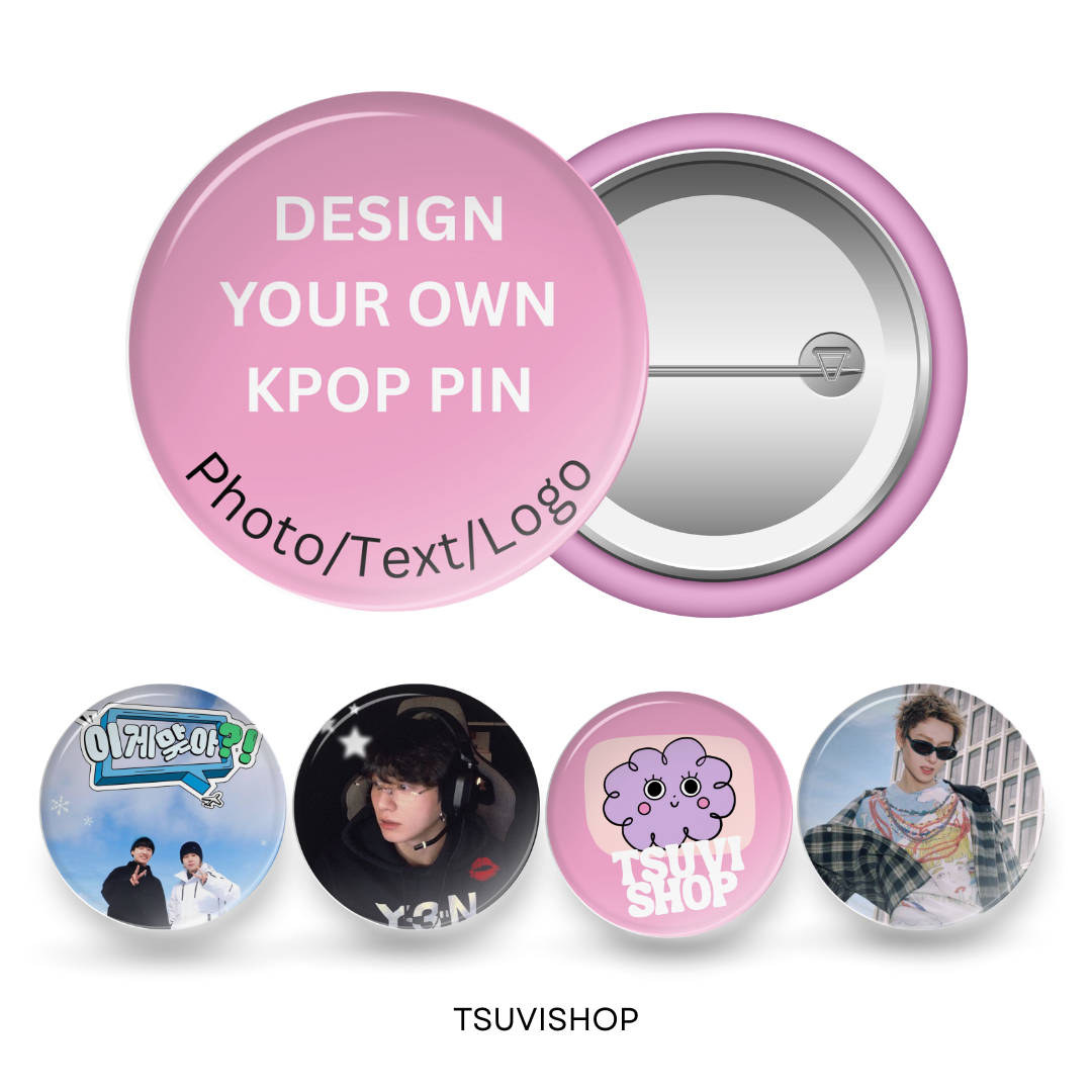 Custom Round Button Pins (1.5” Diameter)