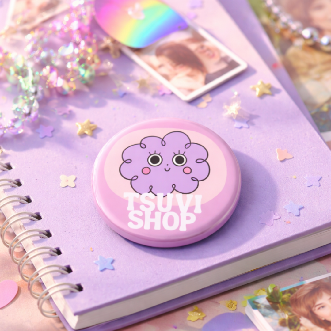 Custom Round Button Pins (1.5” Diameter)