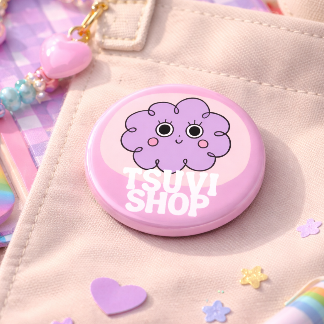 Custom Round Button Pins (1.5” Diameter)