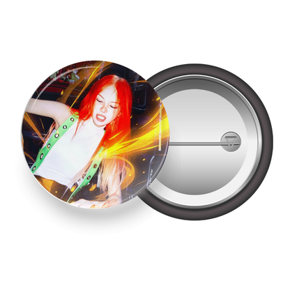 LE SSERAFIM Spaghetti Button Pin Badge (1.5" Diameter)