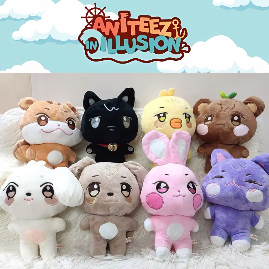 Ateez ANITEEZ IN ILLUSION Plush Doll kpop tsuvishop