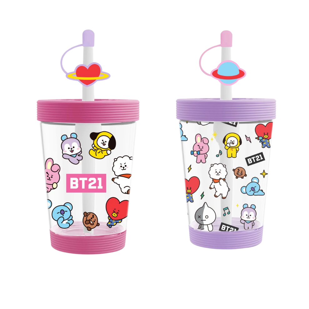 BT21 Collection Portable Plastic Tumbler 535ml