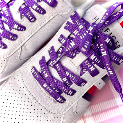 BTS Shoelaces Borahae Purple Laces BTS Army Merch Tsuvishop Kpop Store