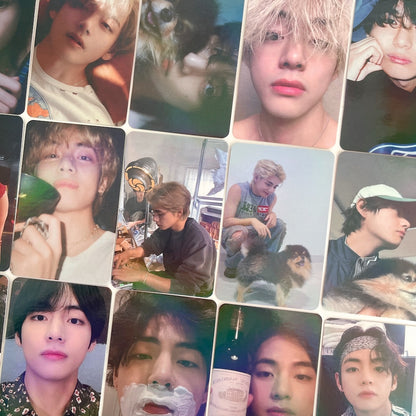 Holographic BTS Taehyung Photocards