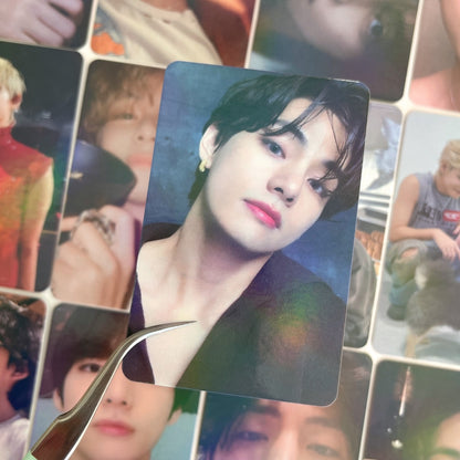 Holographic BTS Taehyung Photocards