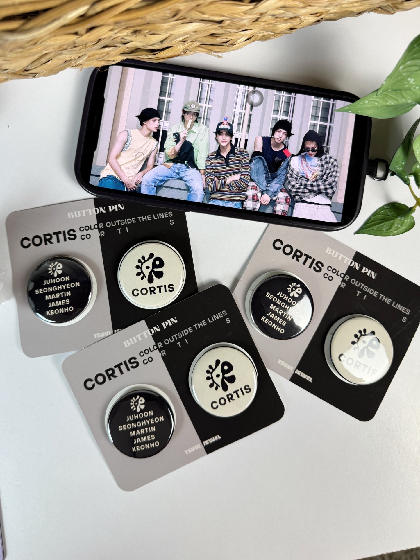 CORTIS Button Pin Badge (1.5" Diameter)