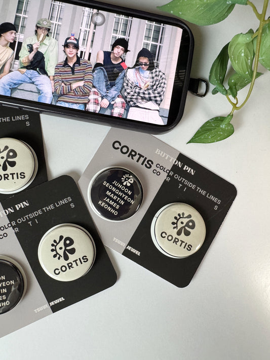 CORTIS Button Pin Badge (1.5" Diameter)