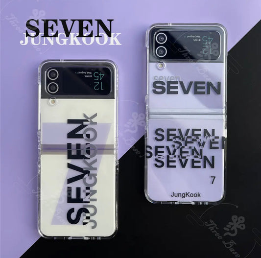 BTS Jungkook Seven Phone case Samsung Galaxy Z flip 3 / 4 / 5