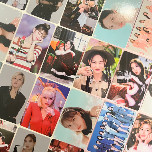 Kpop TWICE assorted photocards