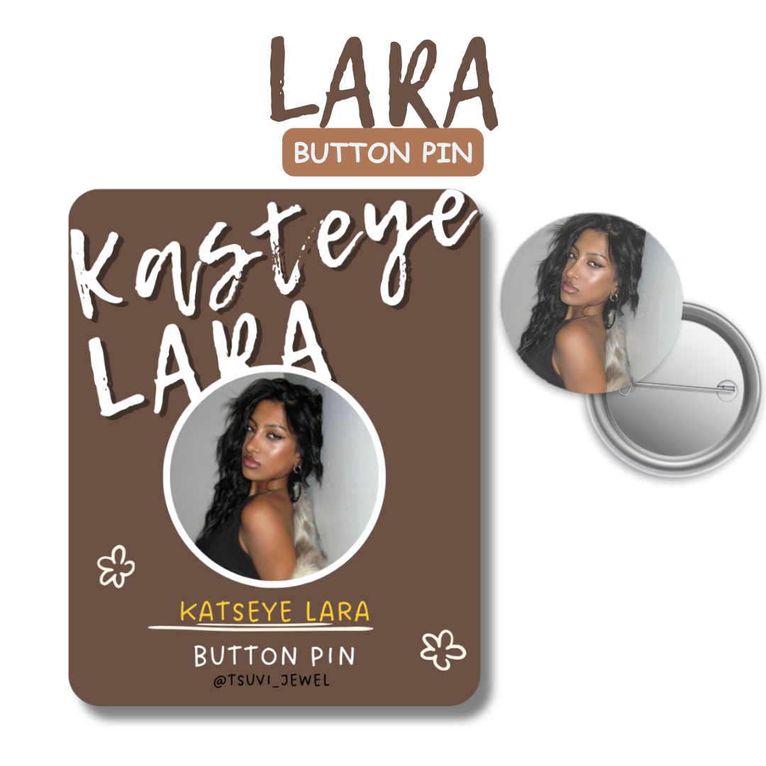 KATSEYE Button Pin Badge: K-Pop Fan Merch, Eyekons (1.5" Diameter)