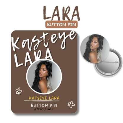 KATSEYE Button Pin Badge: K-Pop Fan Merch, Eyekons (1.5" Diameter)