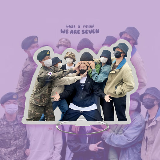 BTS Military acrylic stand Tusvishop kpop standee