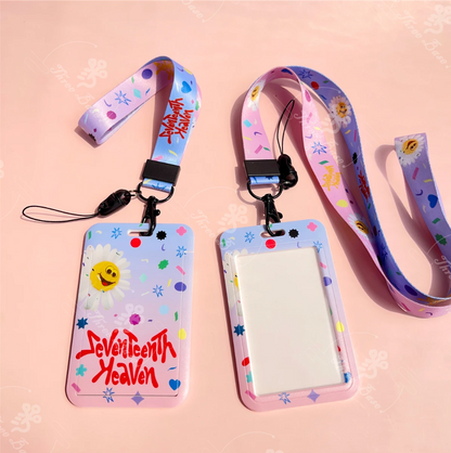 KPOP Seventeen Heaven Card Holder Lanyard