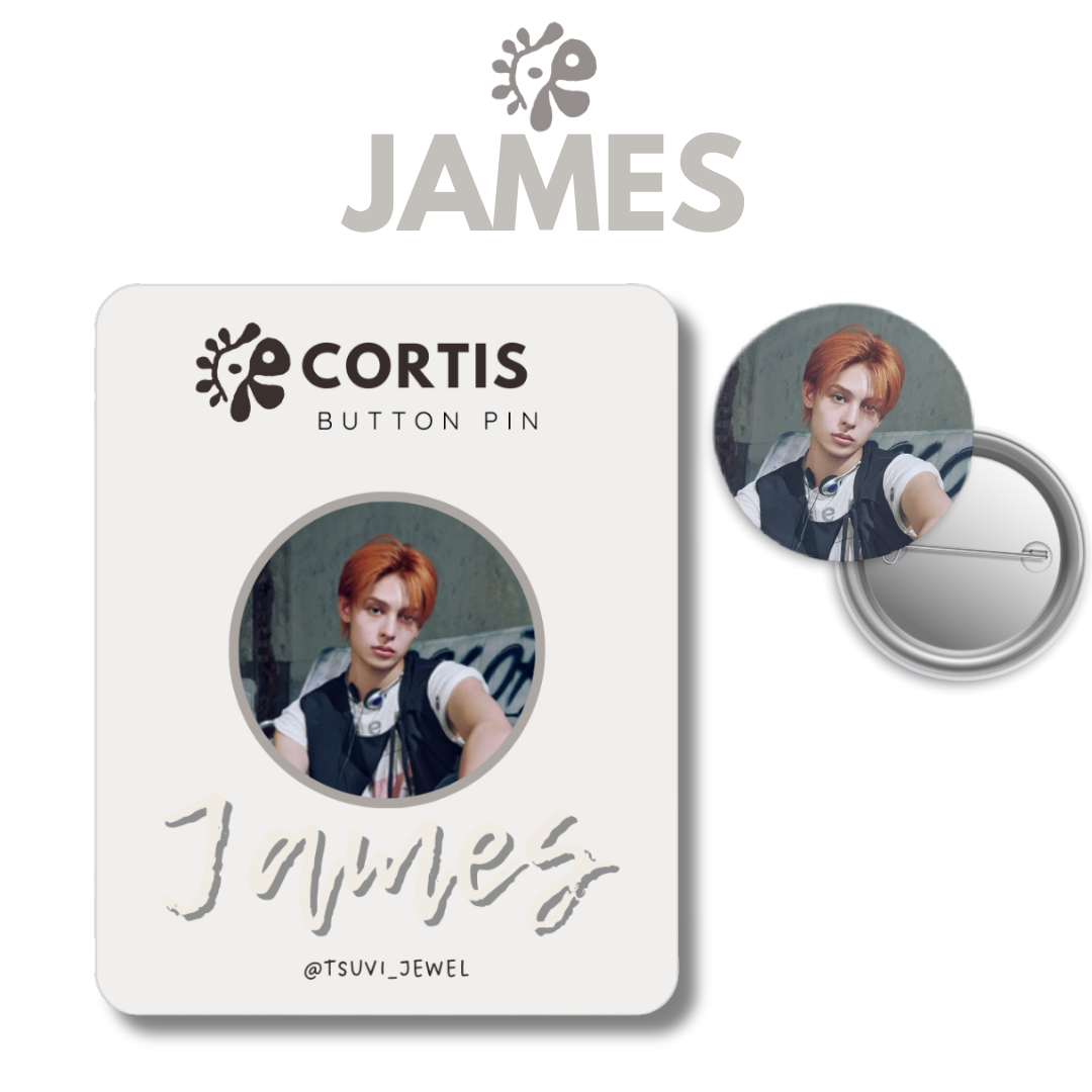 Kpop CORTIS Button Pin Badge: K-Pop Fan Merch, Hybe Boy group Cortis (1.5" Diameter) Tsuvishop Merch