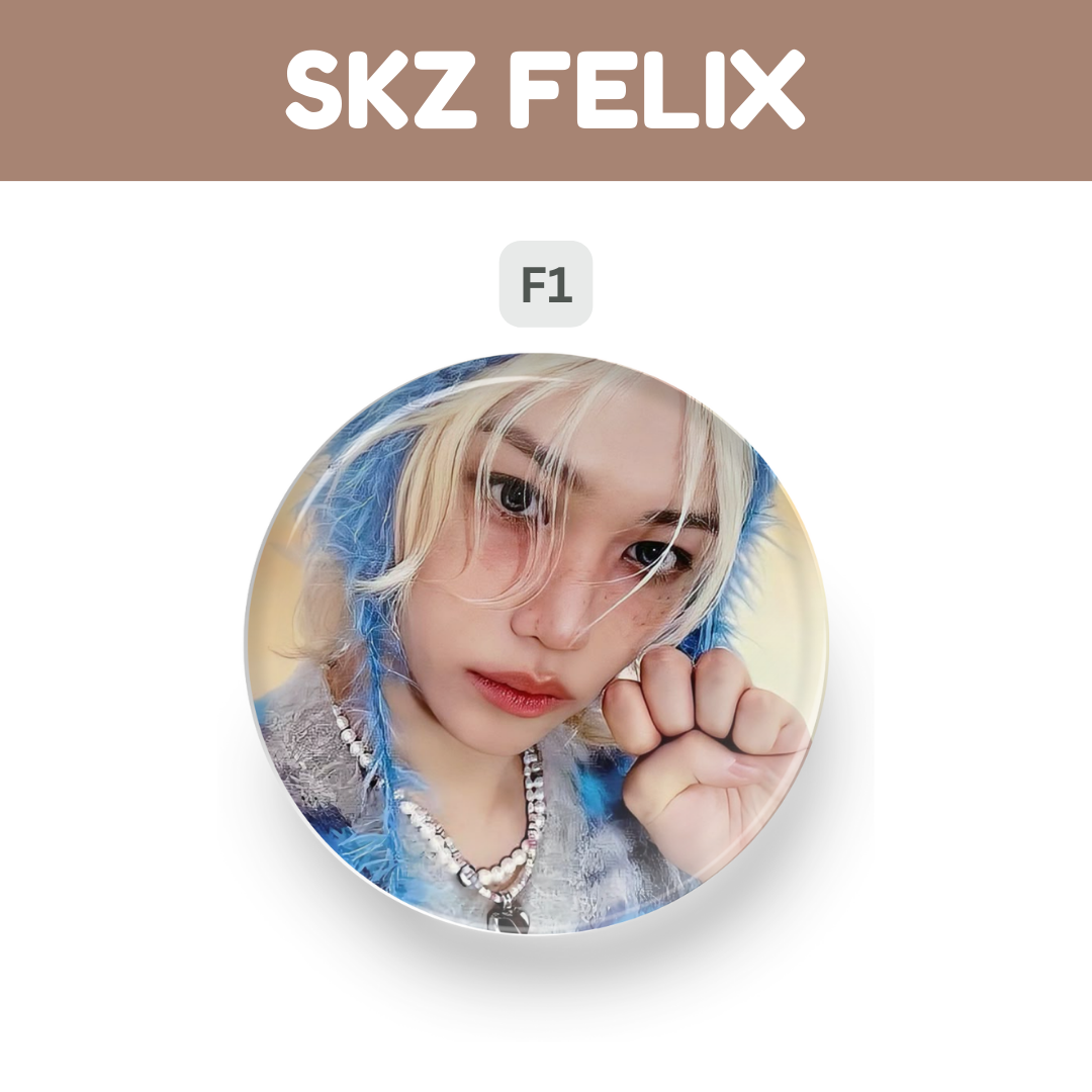 Kpop Stray Kids Felix Cute Button Pin Badge Tsuvishop Kpop badge pin Store 15