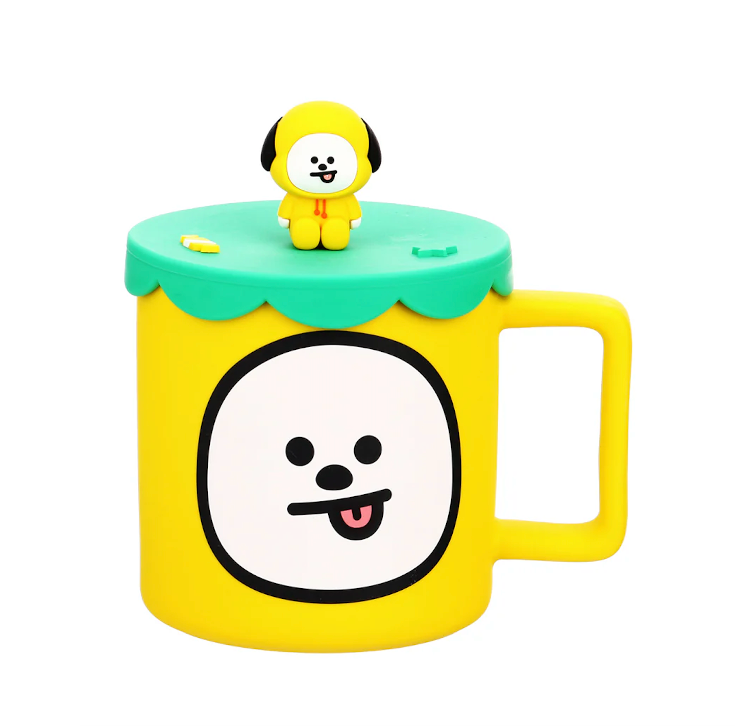 Miniso BT21 Collection Ceramic Cup with Silicone Lid (425mL)(CHIMMY)