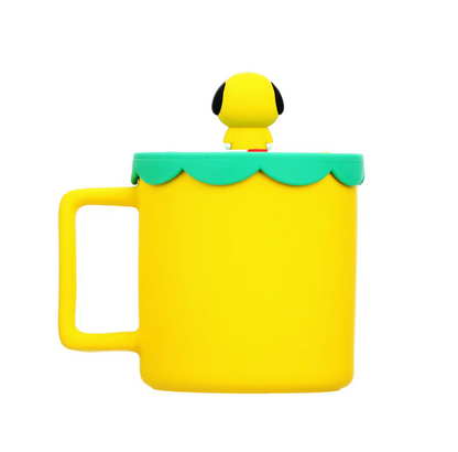 Miniso BT21 Collection Ceramic Cup with Silicone Lid (425mL)(CHIMMY)