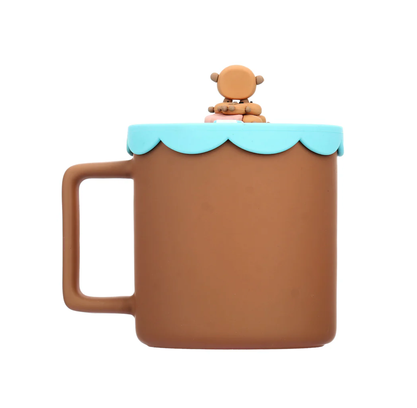 Miniso BT21 Collection Ceramic Cup with Silicone Lid (425mL)(SHOOKY)