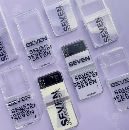 BTS Jungkook Seven Phone case Samsung Galaxy Z flip 3 / 4 / 5 - Tsuvishop