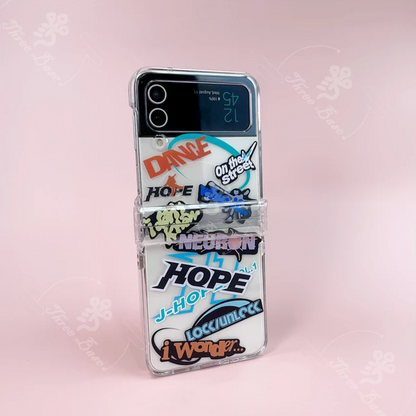 Jhope On The Street Samsung Zflip Case