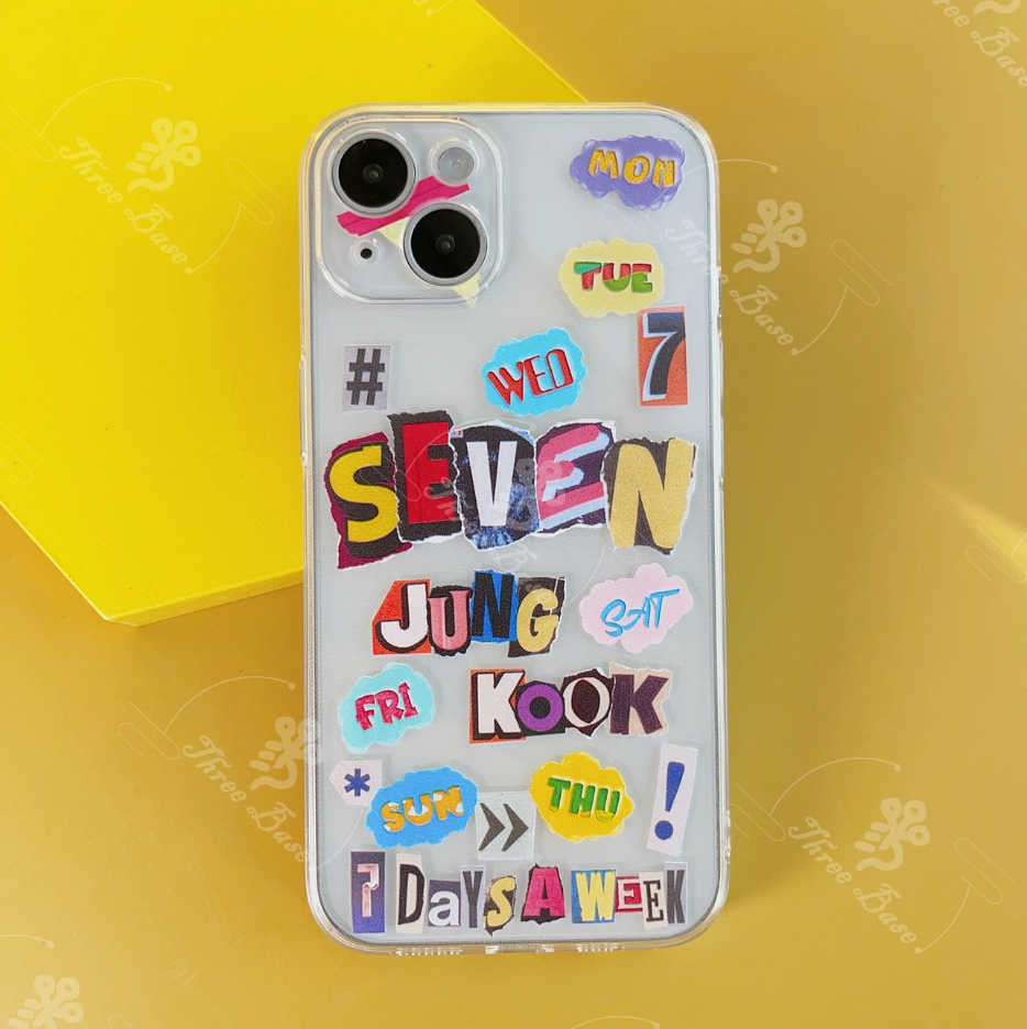 Tsuvishop BTS Jungkook Seven phone case