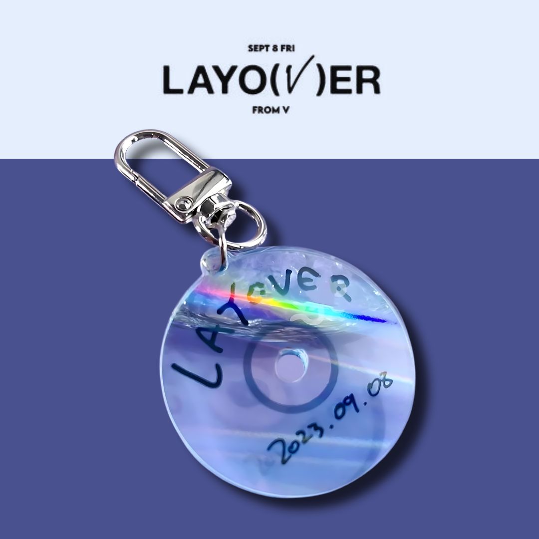 Tsuvishop bts keychain taehyung layover album merch