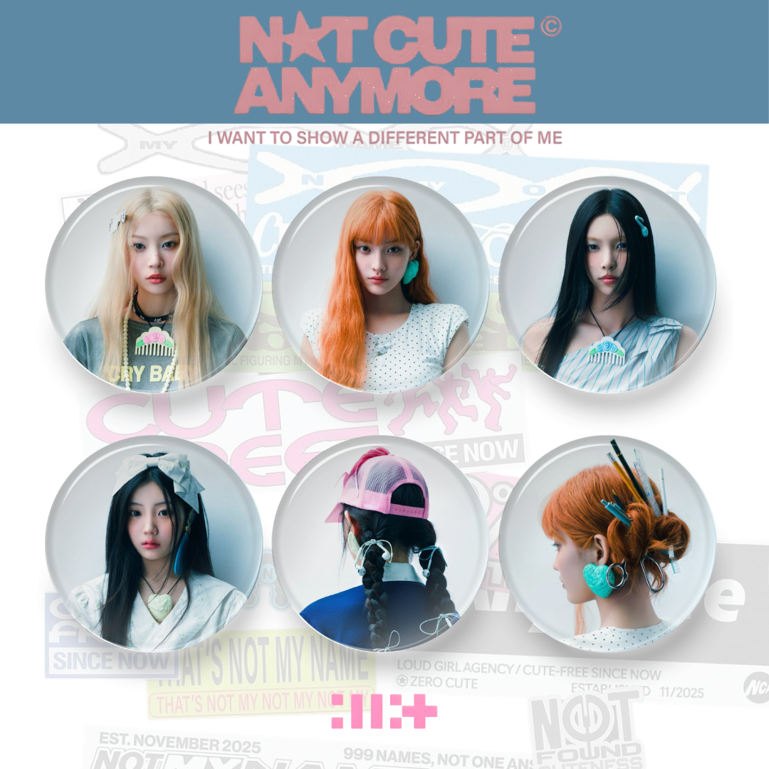 illit not so cute button pins tsuvishop kpop merch store