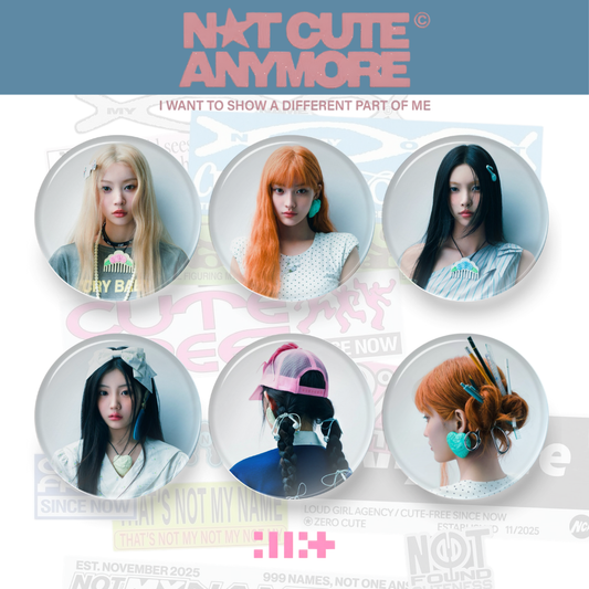 illit not so cute button pins tsuvishop kpop merch store