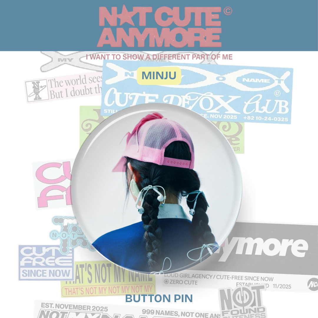 illit not so cute button pins tsuvishop kpop merch store