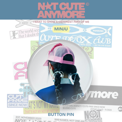 illit not so cute button pins tsuvishop kpop merch store