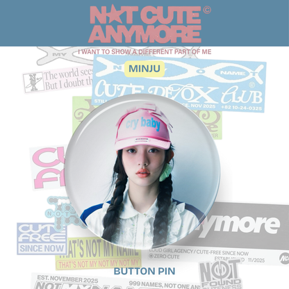 illit not so cute button pins tsuvishop kpop merch store