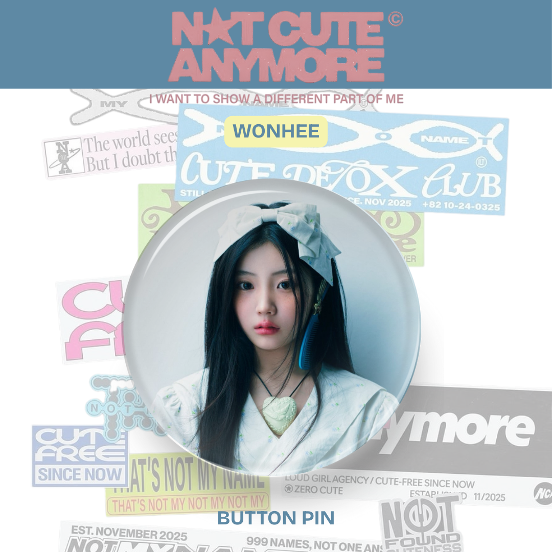illit not so cute button pins tsuvishop kpop merch store