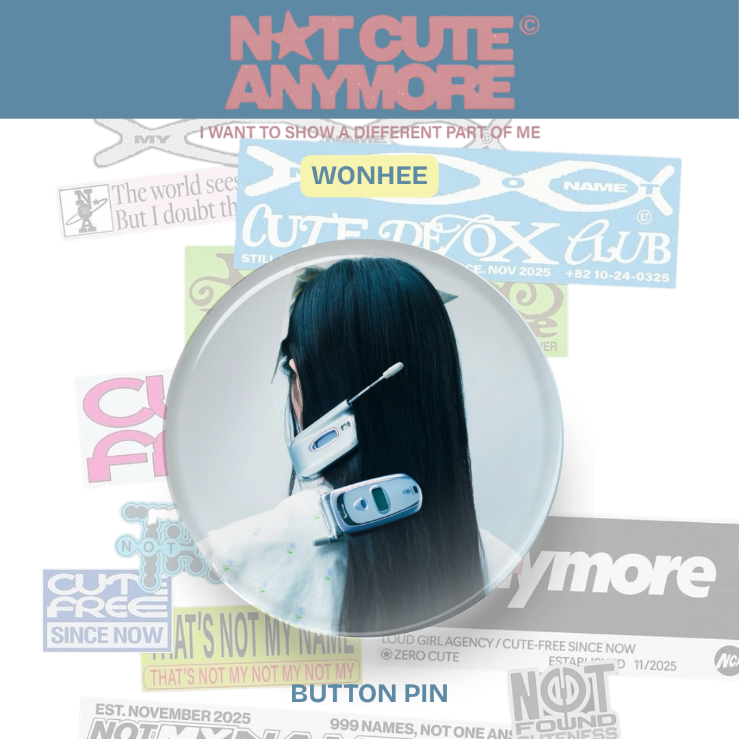illit not so cute button pins tsuvishop kpop merch store