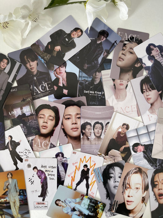 BTS Jimin Face Photocard - Tsuvishop Shop Kpop