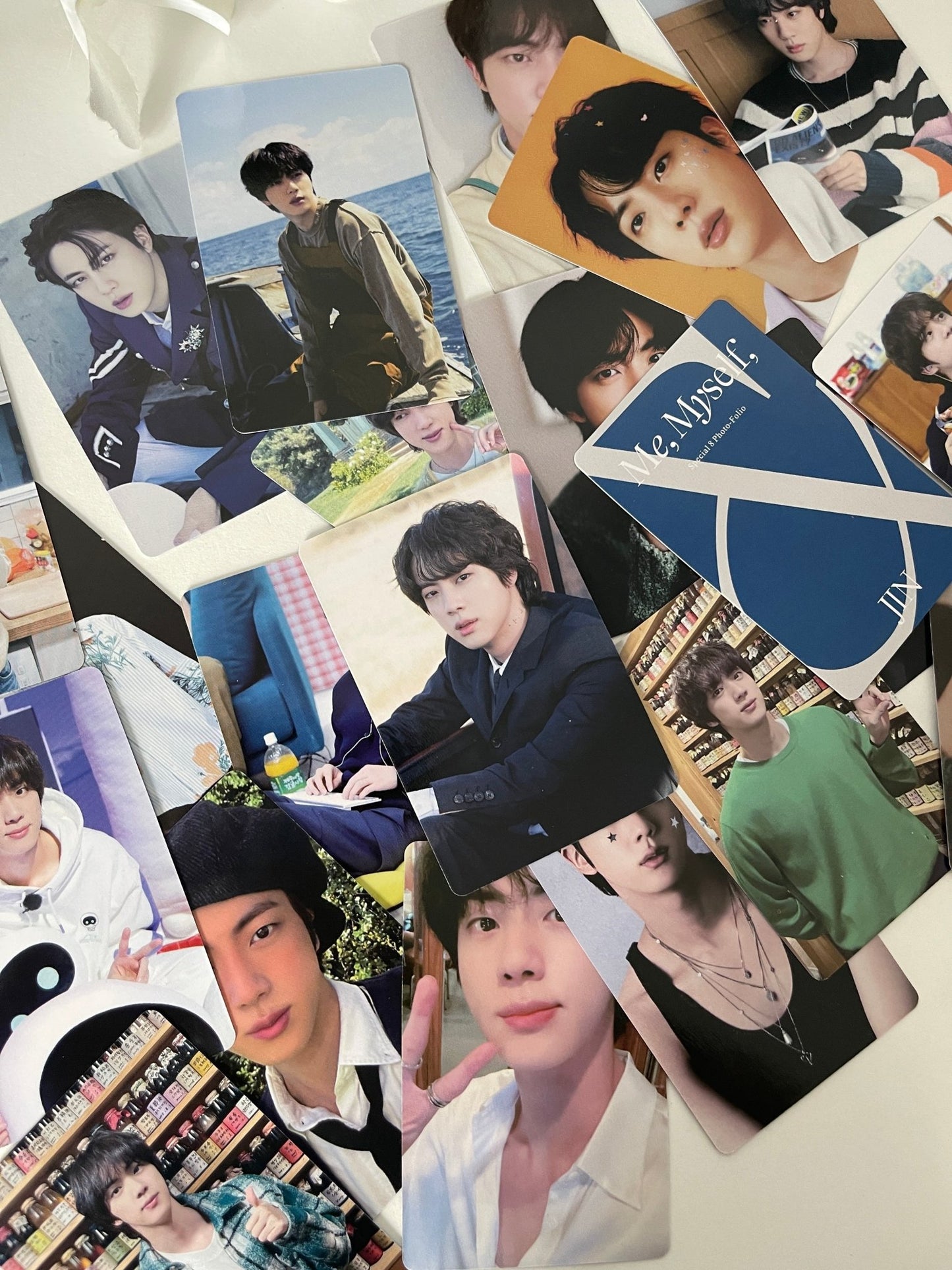 BTS Jin 'Sea of Island' Photofolio Photocards - Tsuvishop Shop Kpop