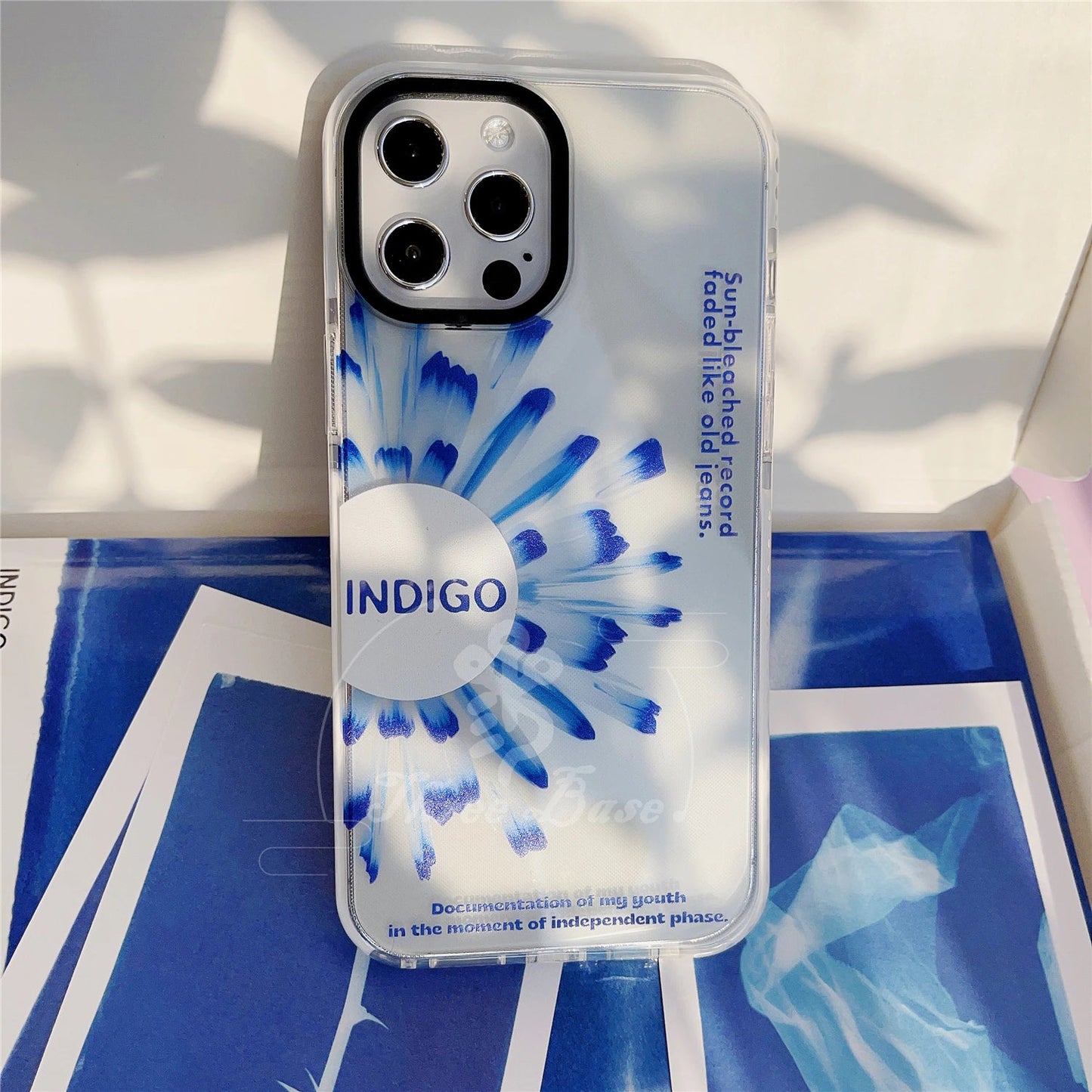 Blue BTS Namjoon Indigo Album Phone Case Tsuvishop. Compatible with iphone and samsung