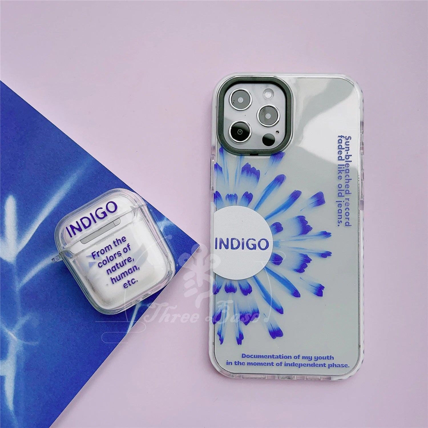 Blue BTS Namjoon Indigo Album Phone Case Tsuvishop. Compatible with iphone and samsung