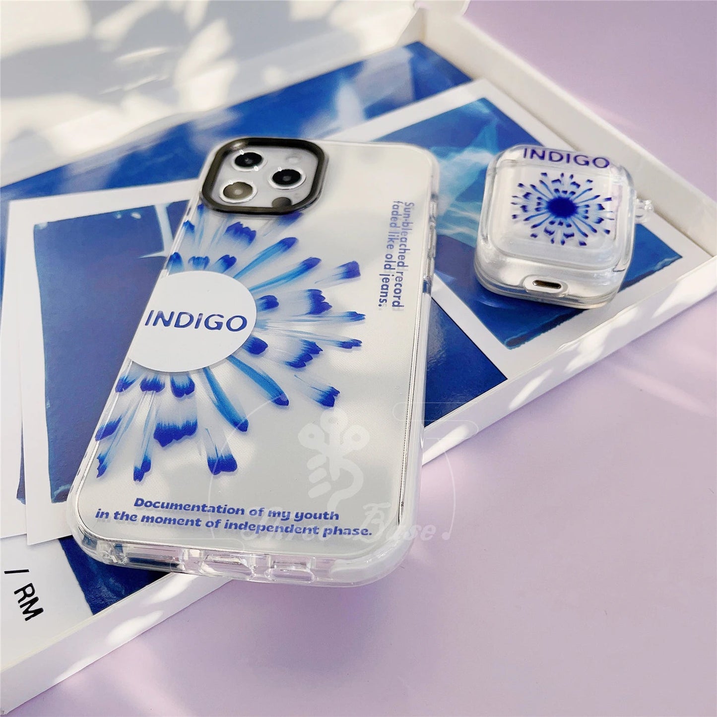 Blue BTS Namjoon Indigo Album Phone Case Tsuvishop. Compatible with iphone and samsung