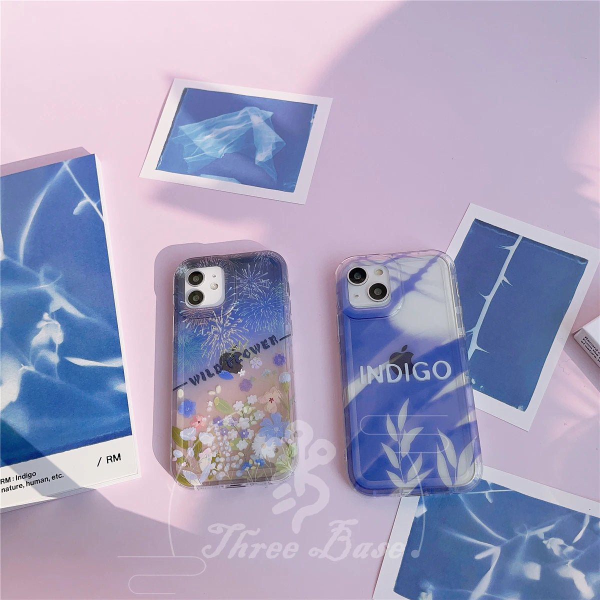 BTS RM INDIGO Wild Flower Phone Case - Tsuvishop