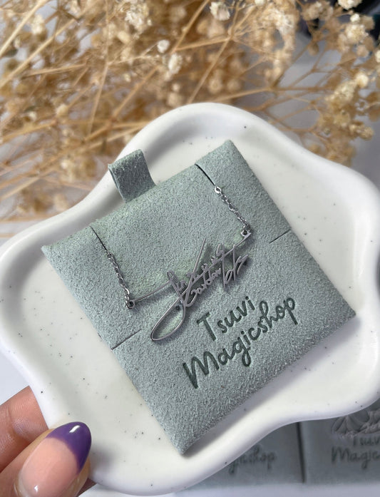 BTS Members Signature Necklace