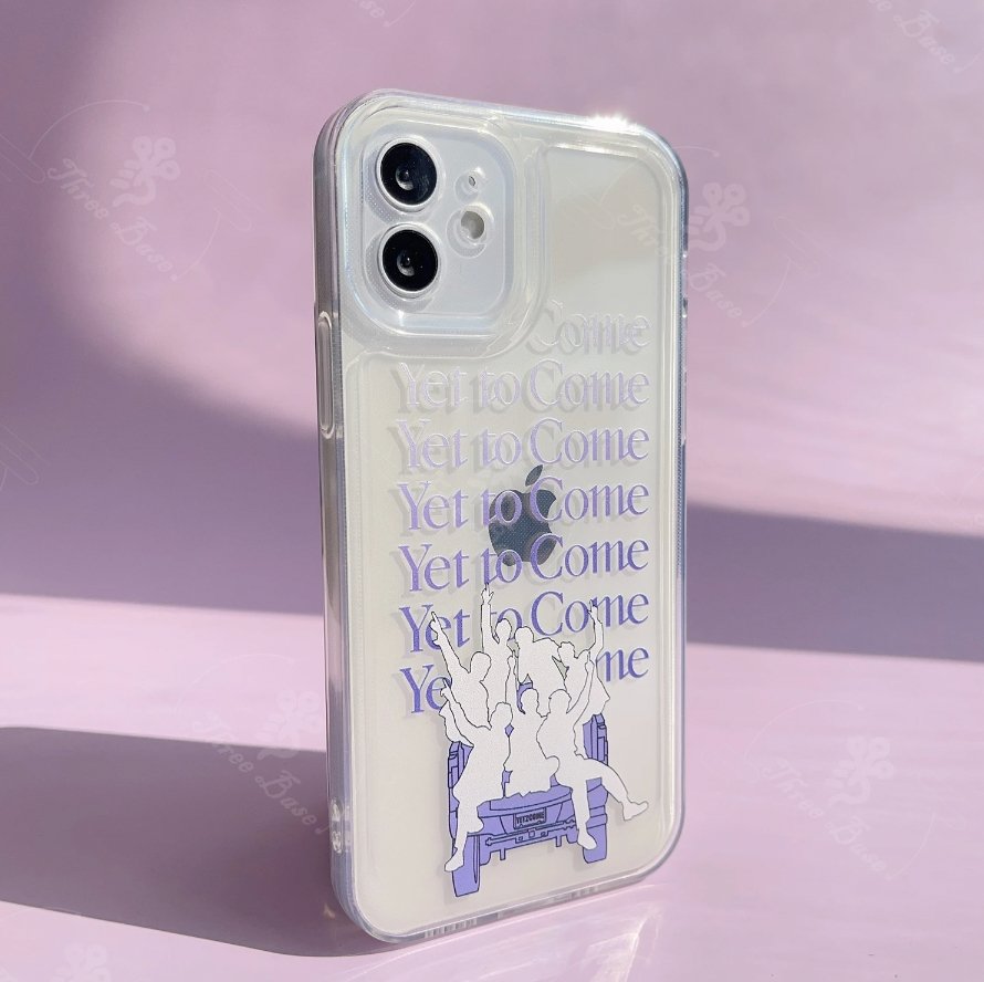 bts yet to come phone case transparent iphone samsung tsuvishop kpop store