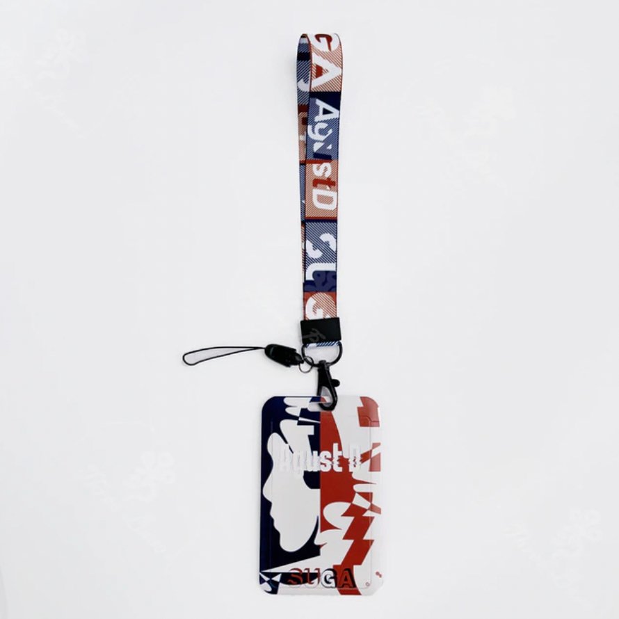 KPOP Neck Lanyard Straykids TXT Bangtan Jimin Jhope Namjoon Jin Agust D Suga - Tsuvishop Shop Kpop